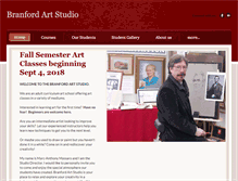 Tablet Screenshot of branfordartstudio.com